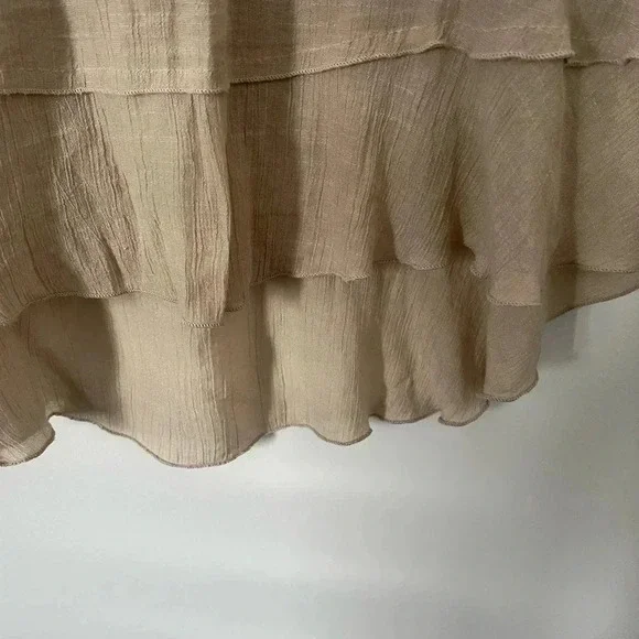 BCX ruffled high low skirt - Picture 3 of 6